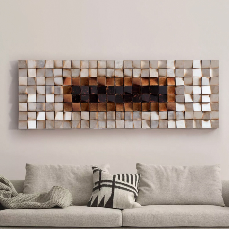 Metal Mosaic Wall Art