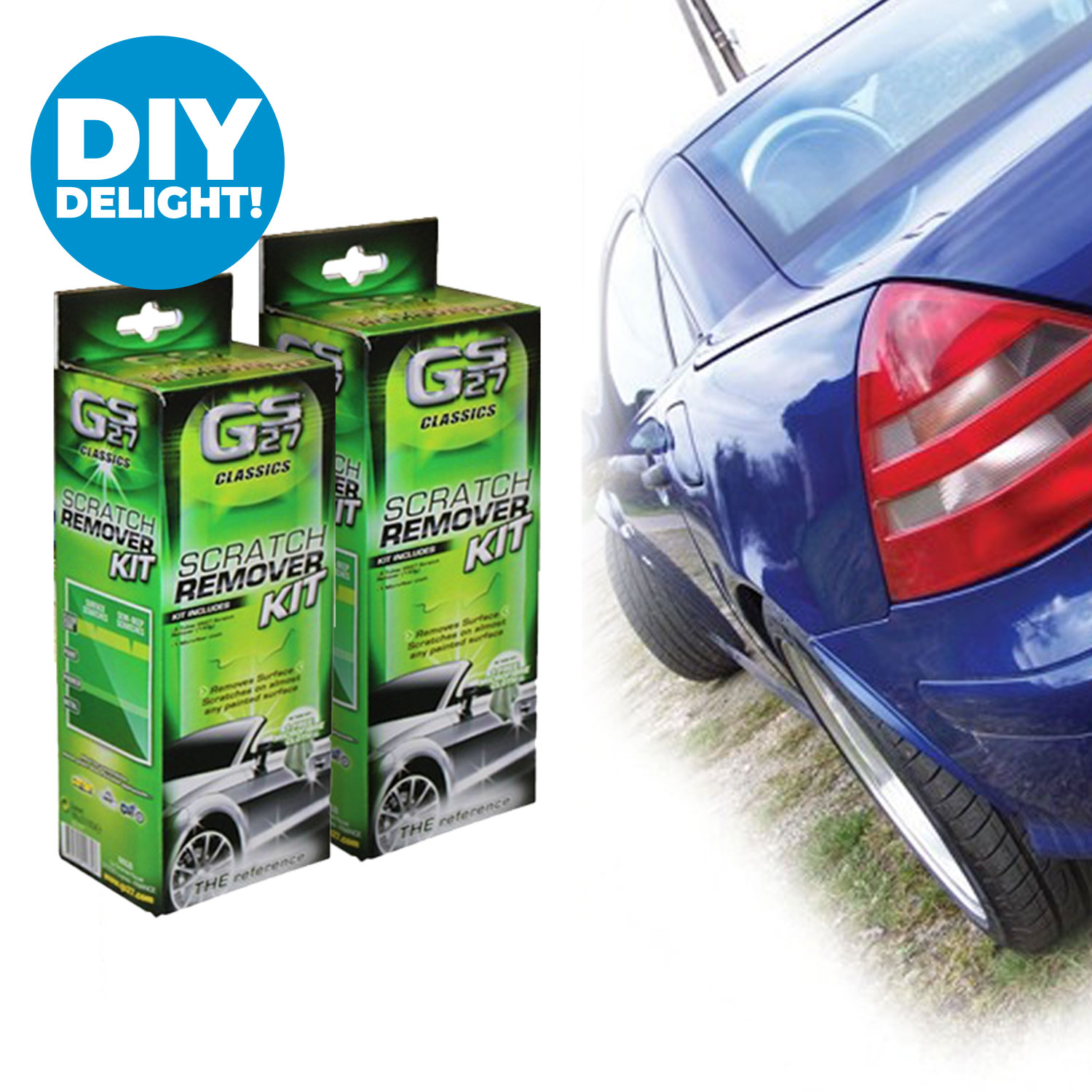 28 off on GS27 2x Deep Scratch Remover Kits OneDayOnly