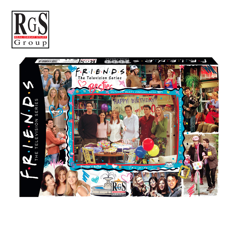 54% off on RGS 1000-Piece Friends Jigsaw Puzzle | OneDayOnly