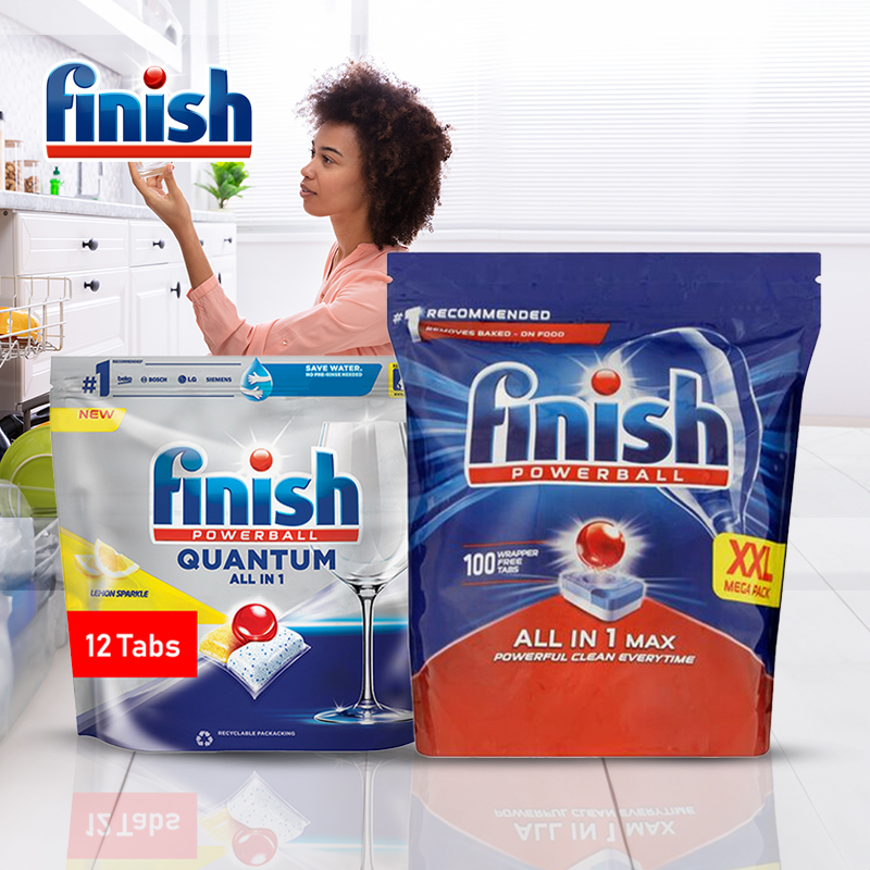 45 off on 2Piece Dishwashing Tablets Bundle (100's +12's) OneDayOnly
