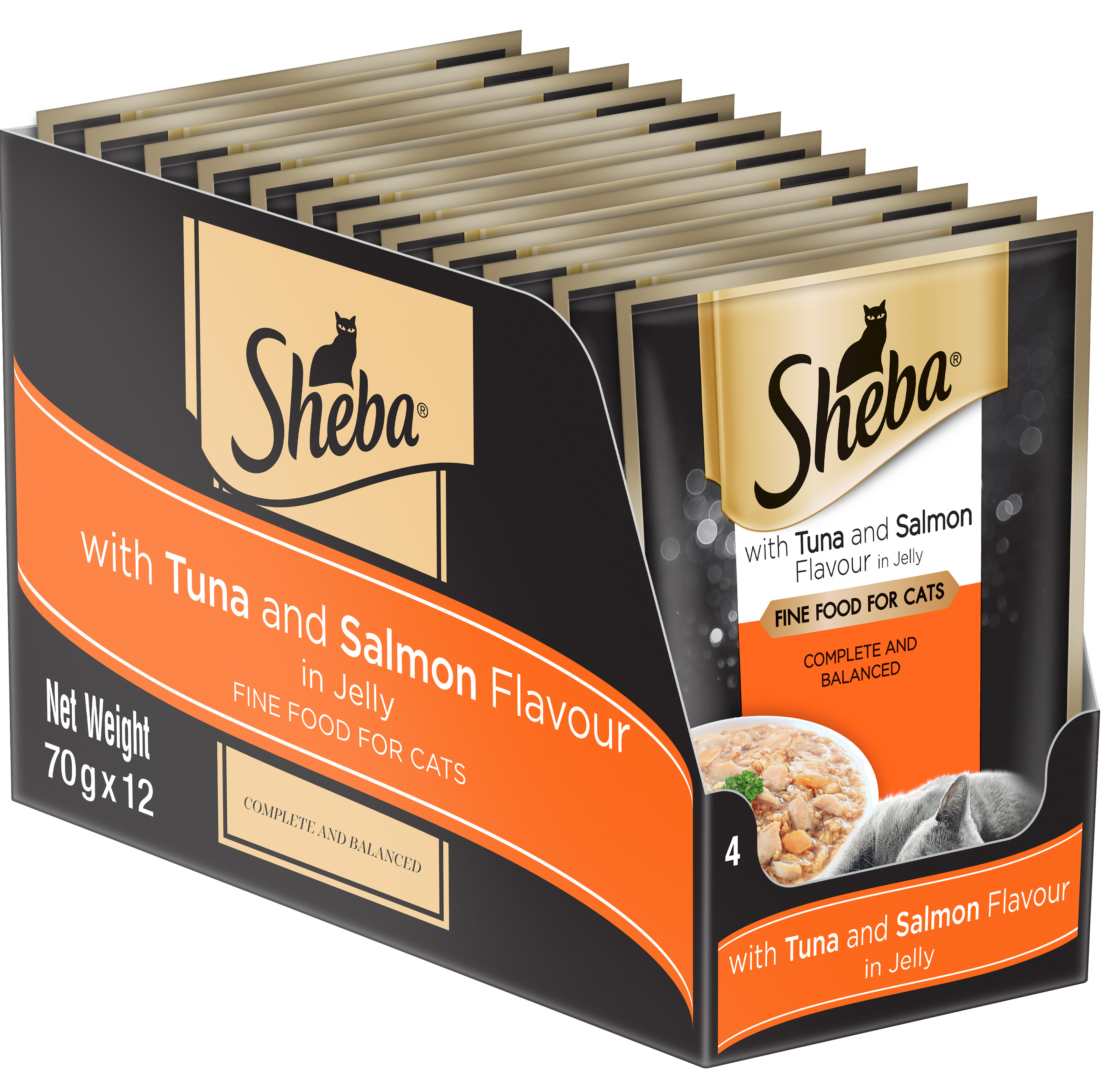 Tuna and Salmon in Jelly