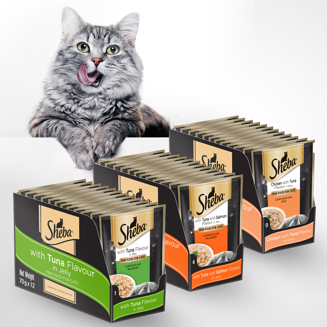 18-off-on-sheba-12x-70g-wet-cat-food-onedayonly