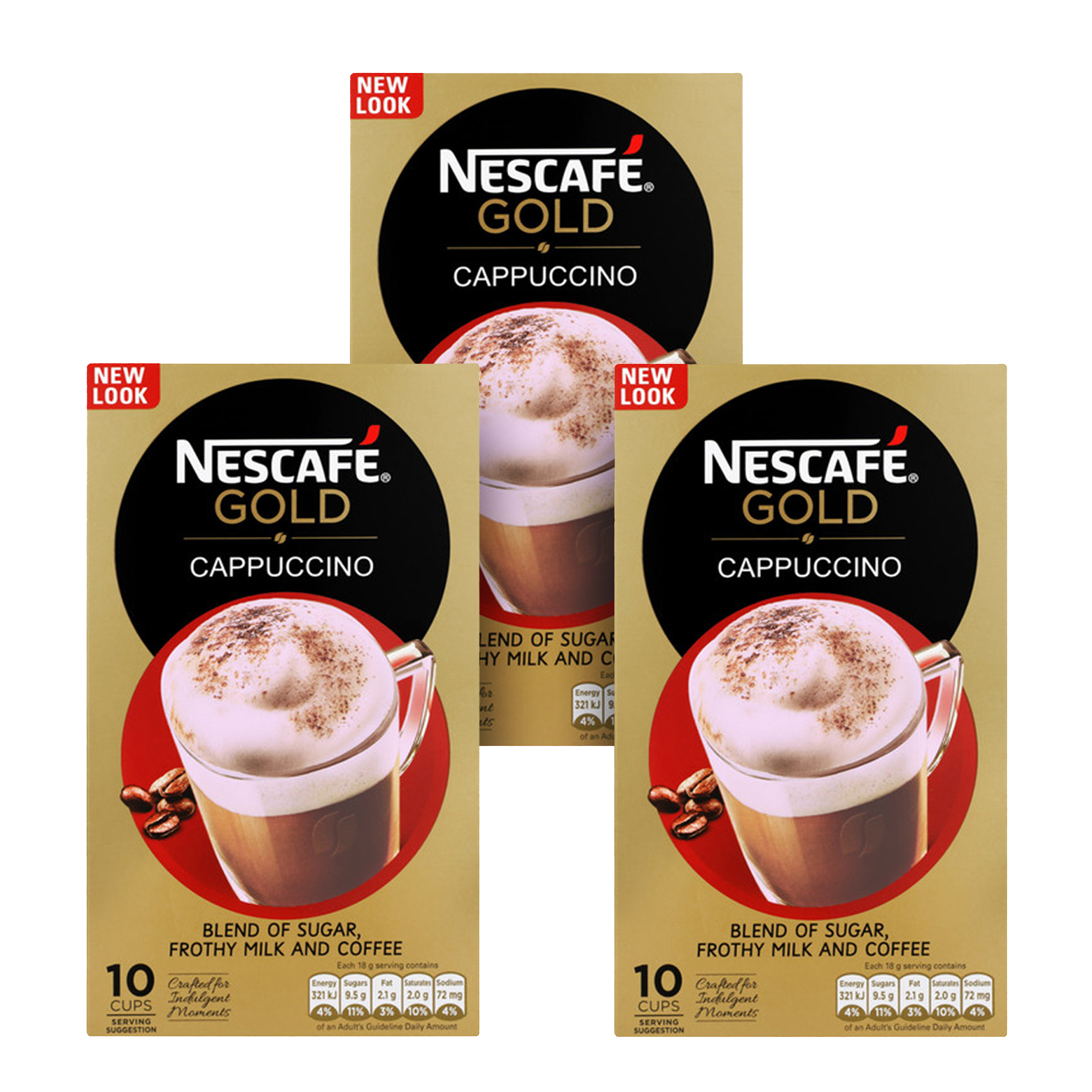 19 off on 3x 10's Cappuccino Sachets OneDayOnly