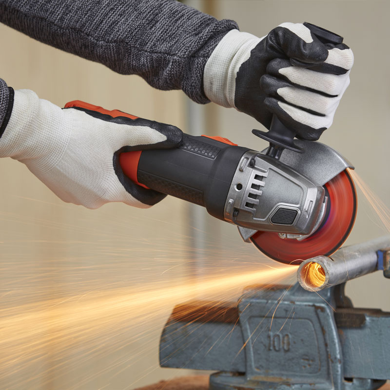 800w 125mm Small Angle Grinder (Model: BEG120-QS)