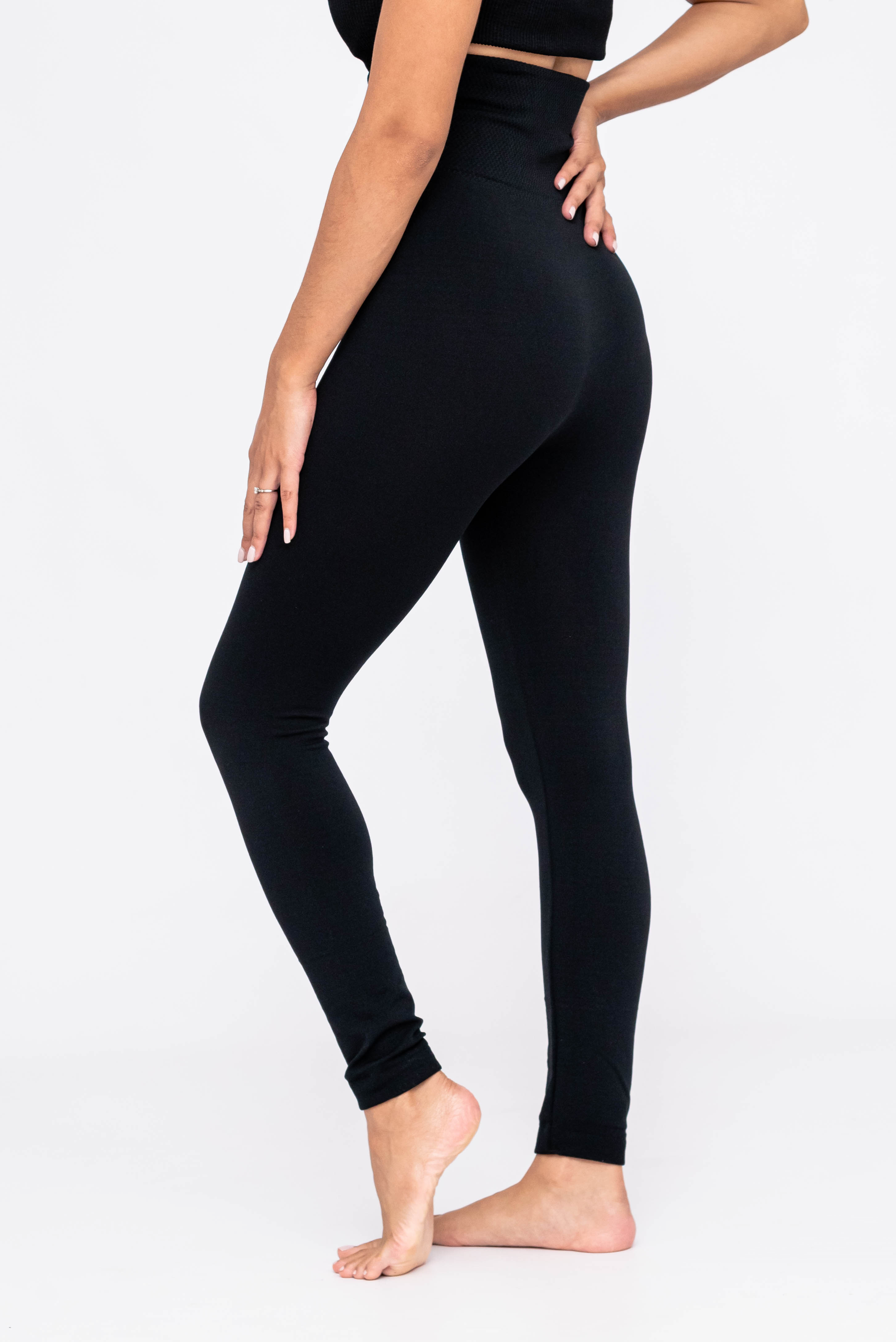 QUEENIEKE Fleece Lined Leggings Women, High Waisted Thermal Leggings