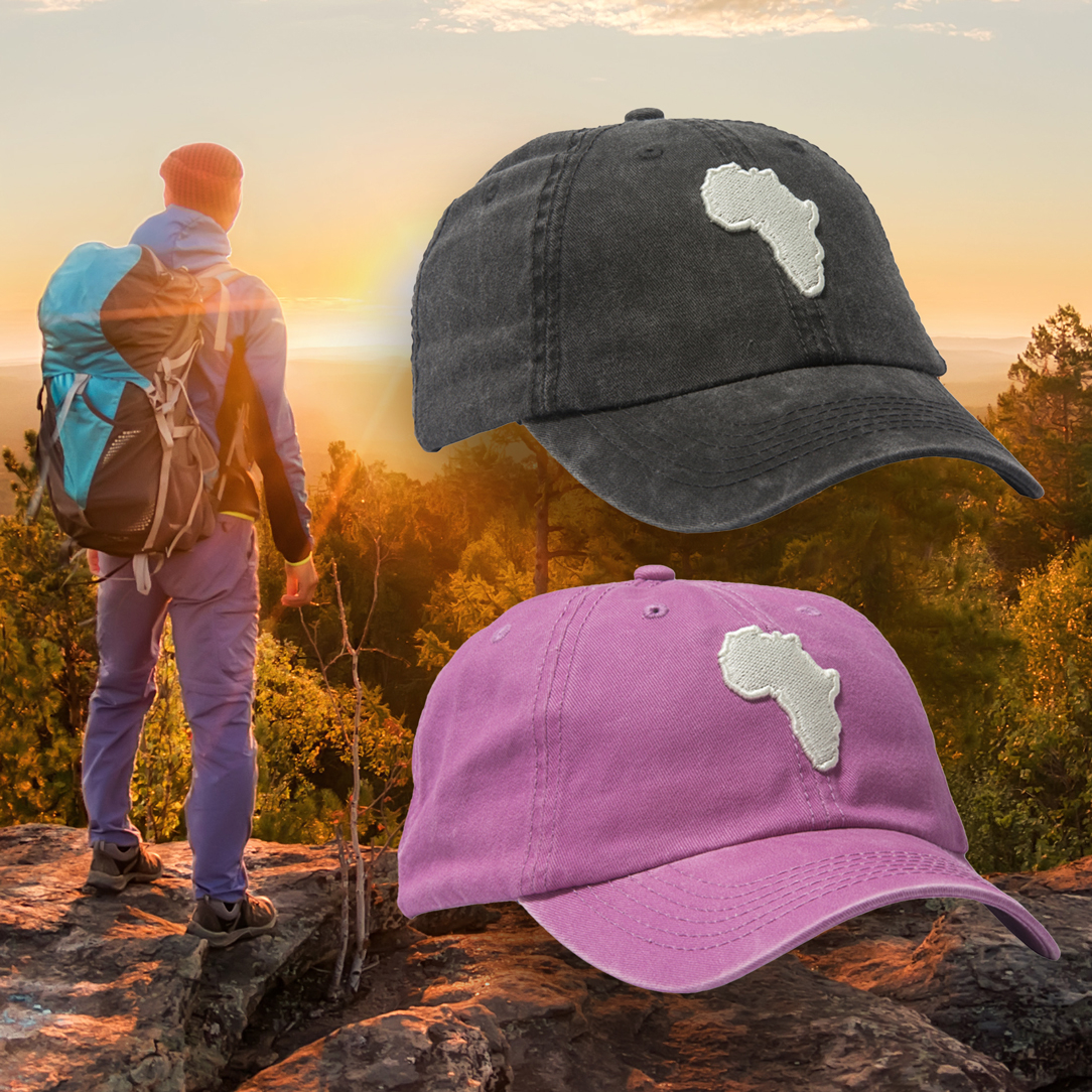 Unisex 6-Panel Adjustable Cap