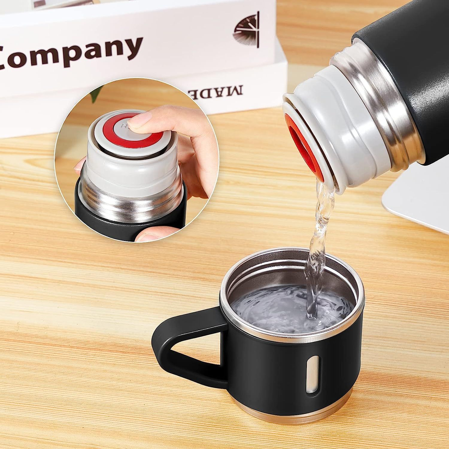 40% off on Thermos Vacuum Flask & Cup Set | OneDayOnly