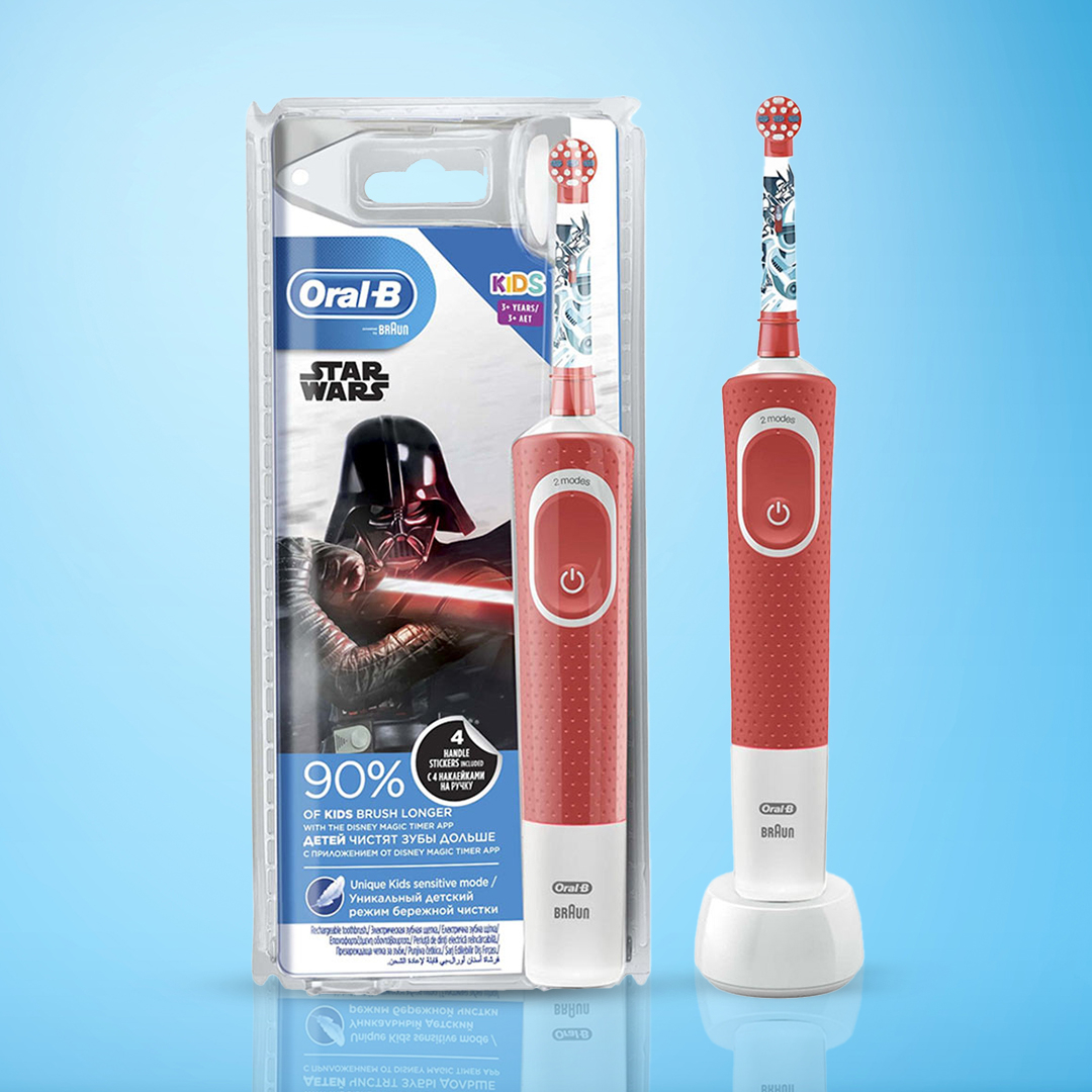 38% Off On Oral-B D100 Vitality Kids Toothbrush | OneDayOnly