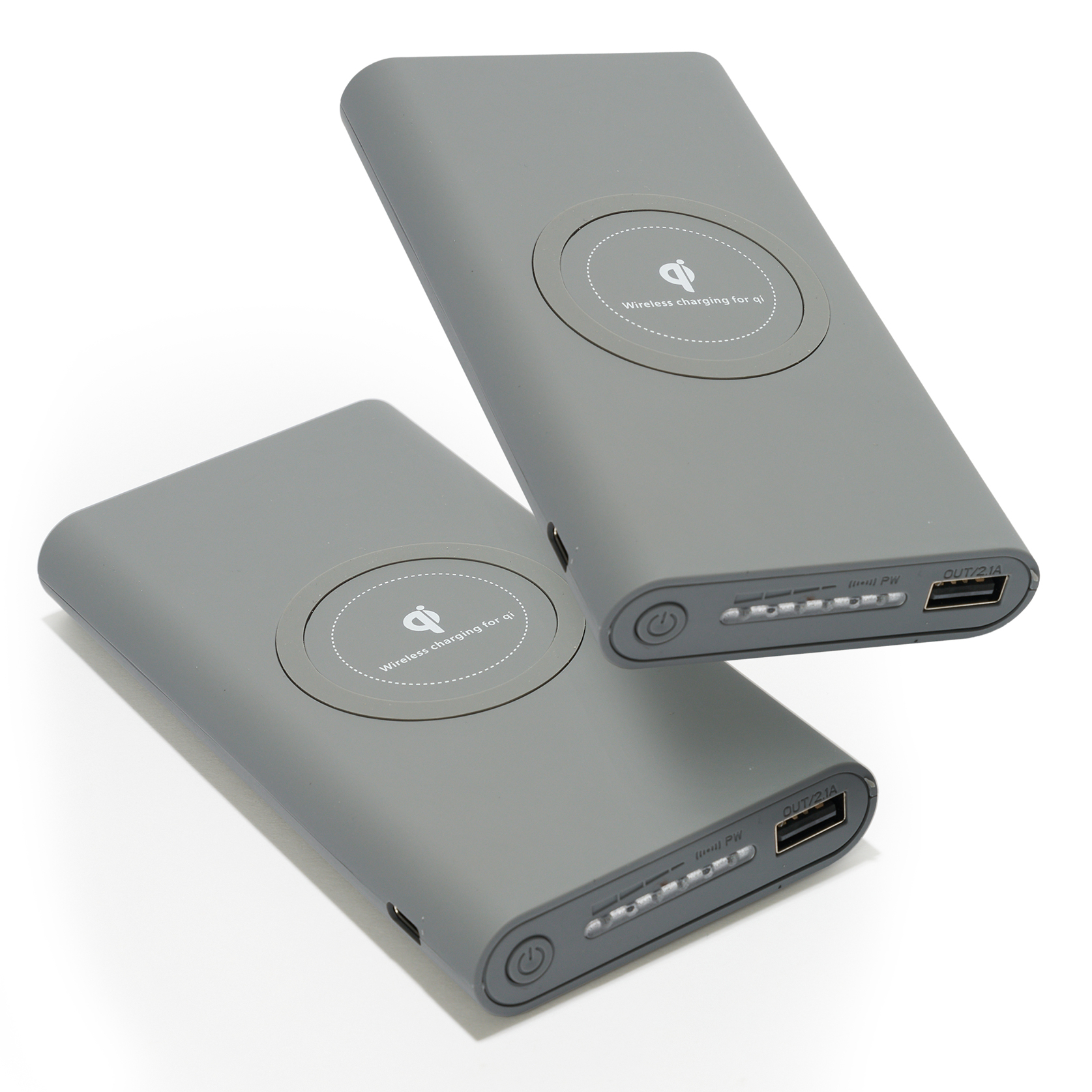 2x 15000mAh Power Banks and Qi Wireless Smartphone Chargers