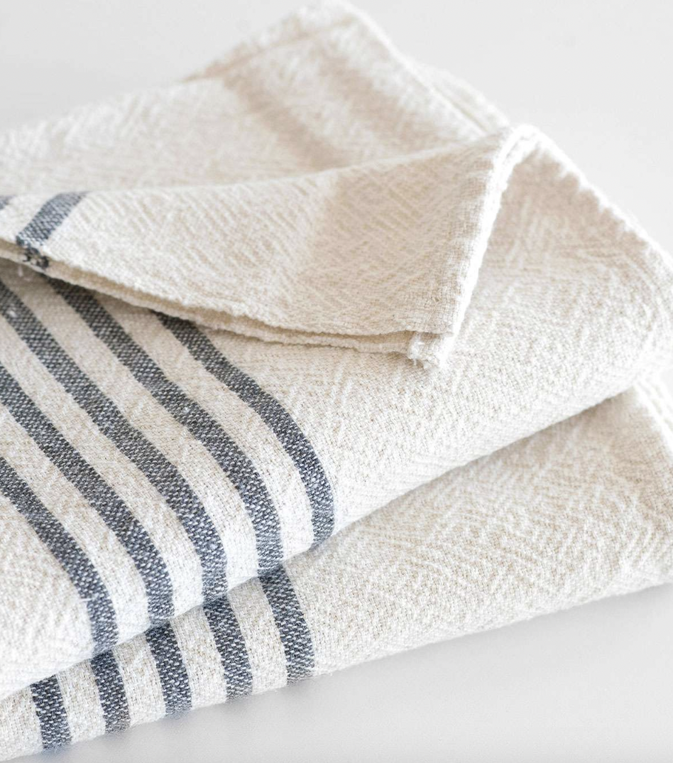 Stripe on End - Grey