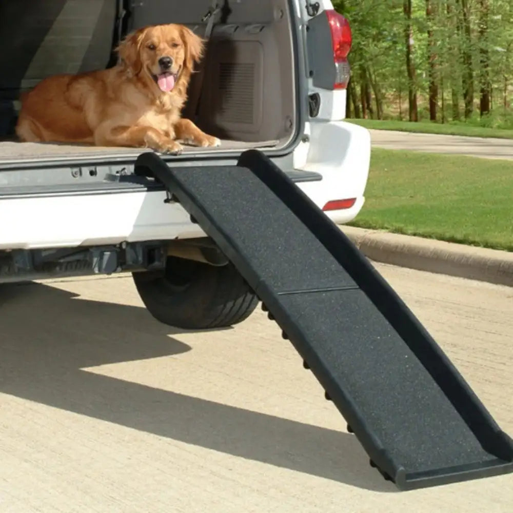 44% off on Just Paws Foldable Plastic Dog Ramp | OneDayOnly
