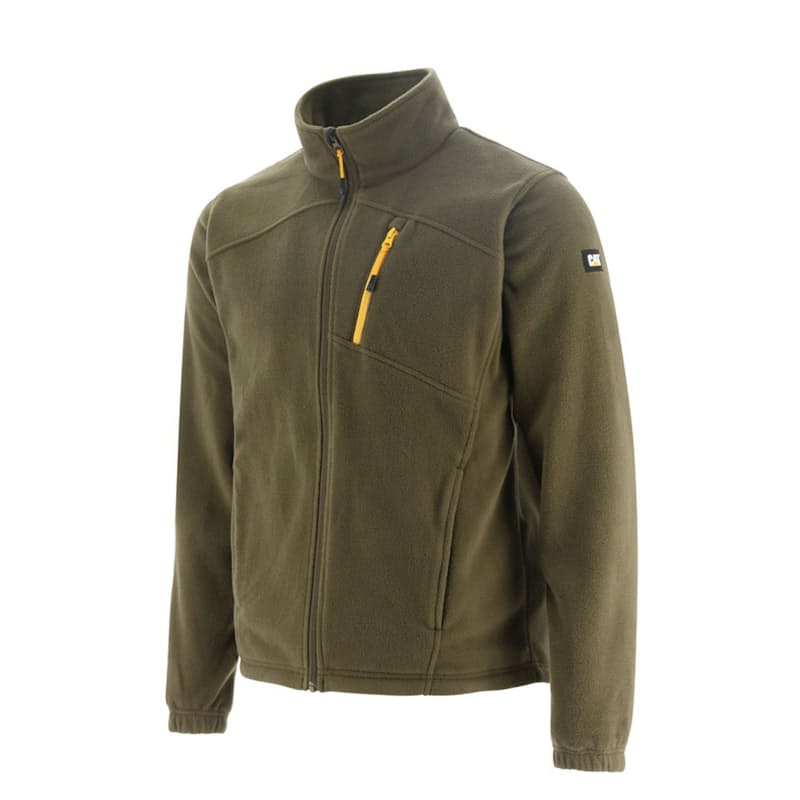 Caterpillar Men's Essential Zip Fleece Jersey OneDayOnly