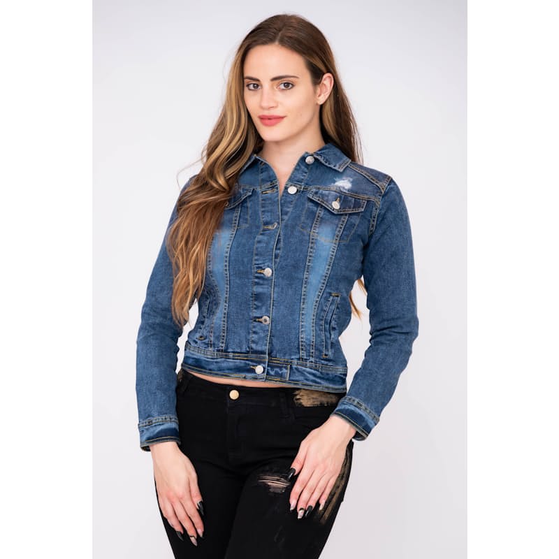 Ladies 2025 trucker jacket