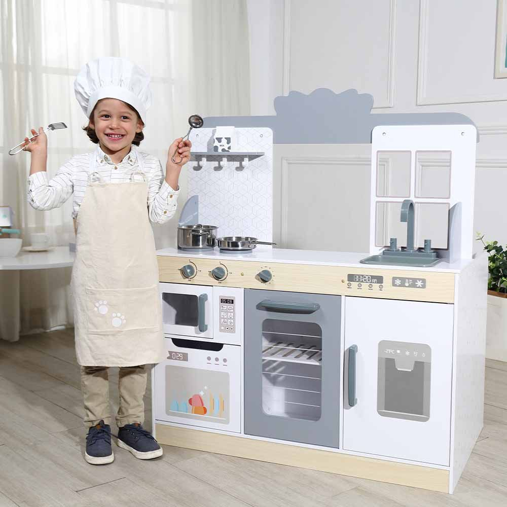 Pretend Play 2-in-1 Diner & Kitchen Set