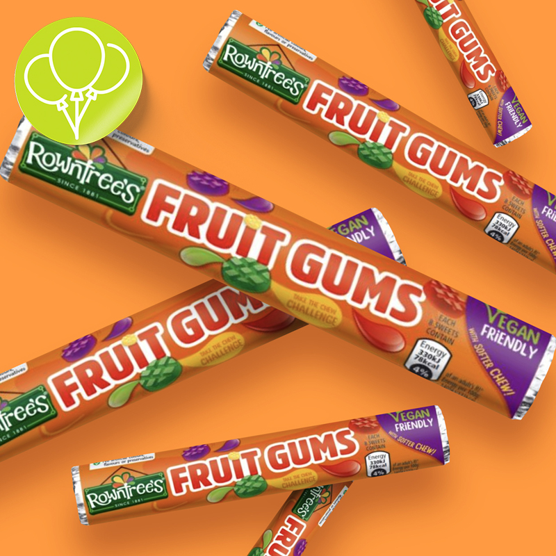 24 off on Rowntree's 27x 47g Fruit Gums Rolls OneDayOnly