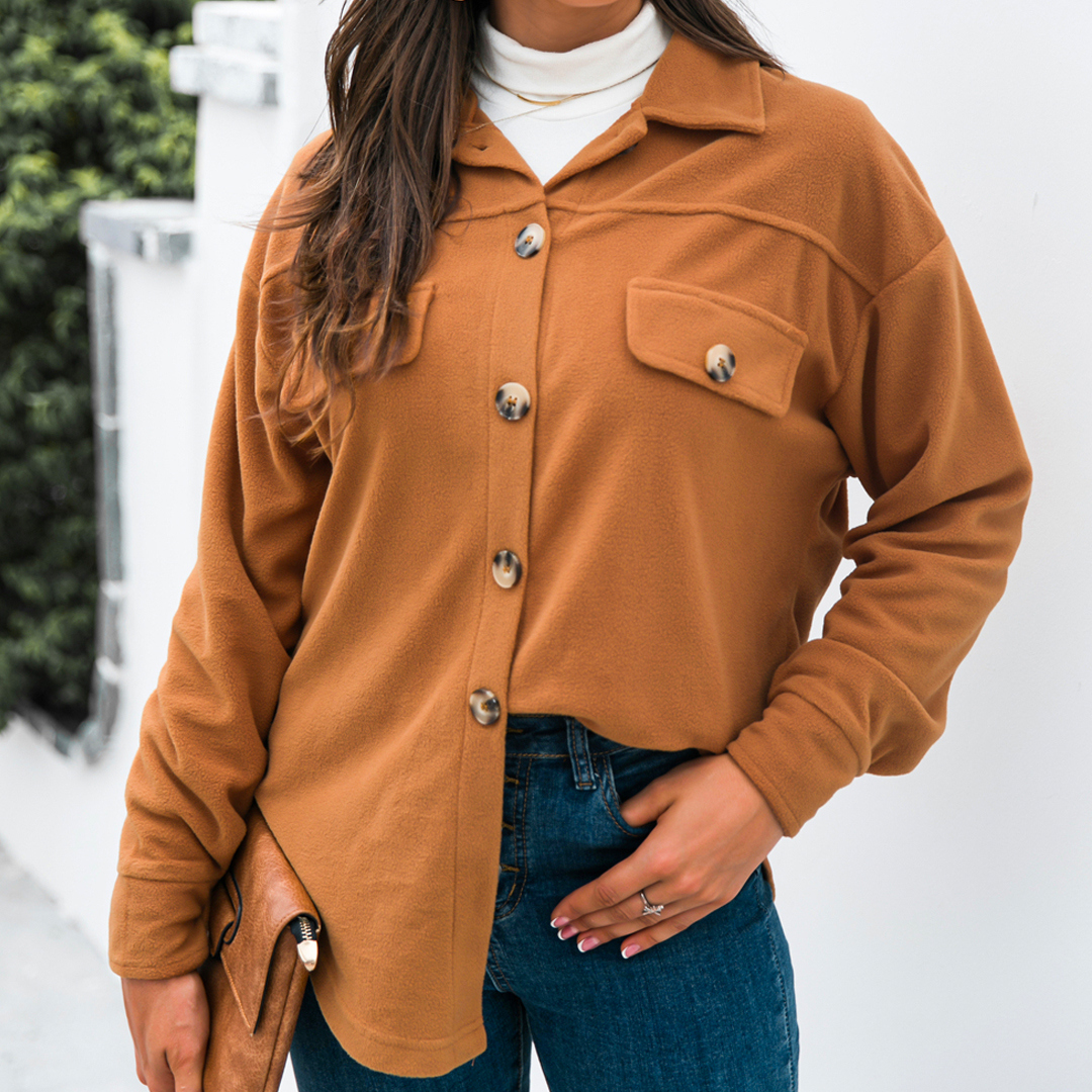 Luna Button Up Shirt - Blue