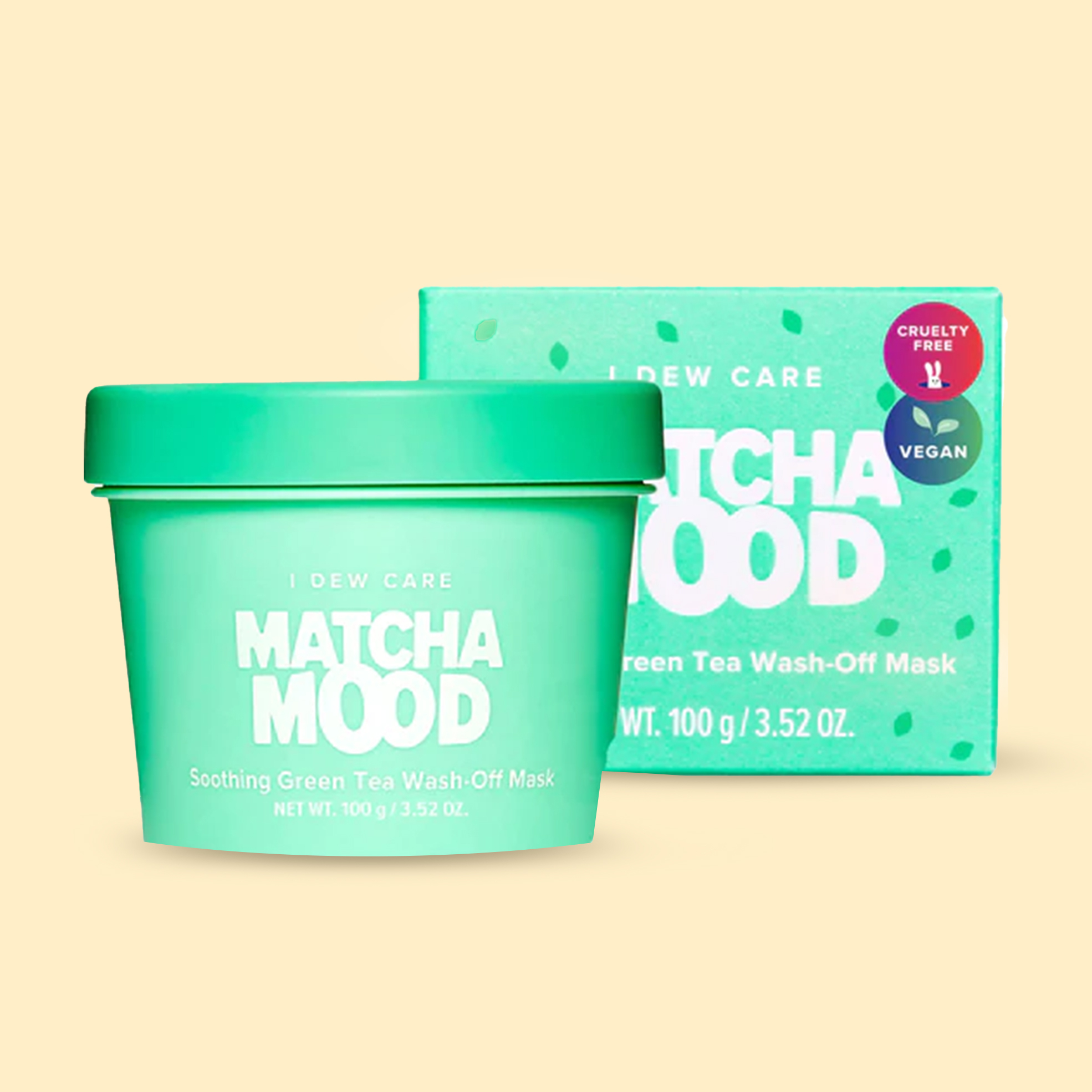 28 off on I Dew Care 100g Matcha Face Mask OneDayOnly