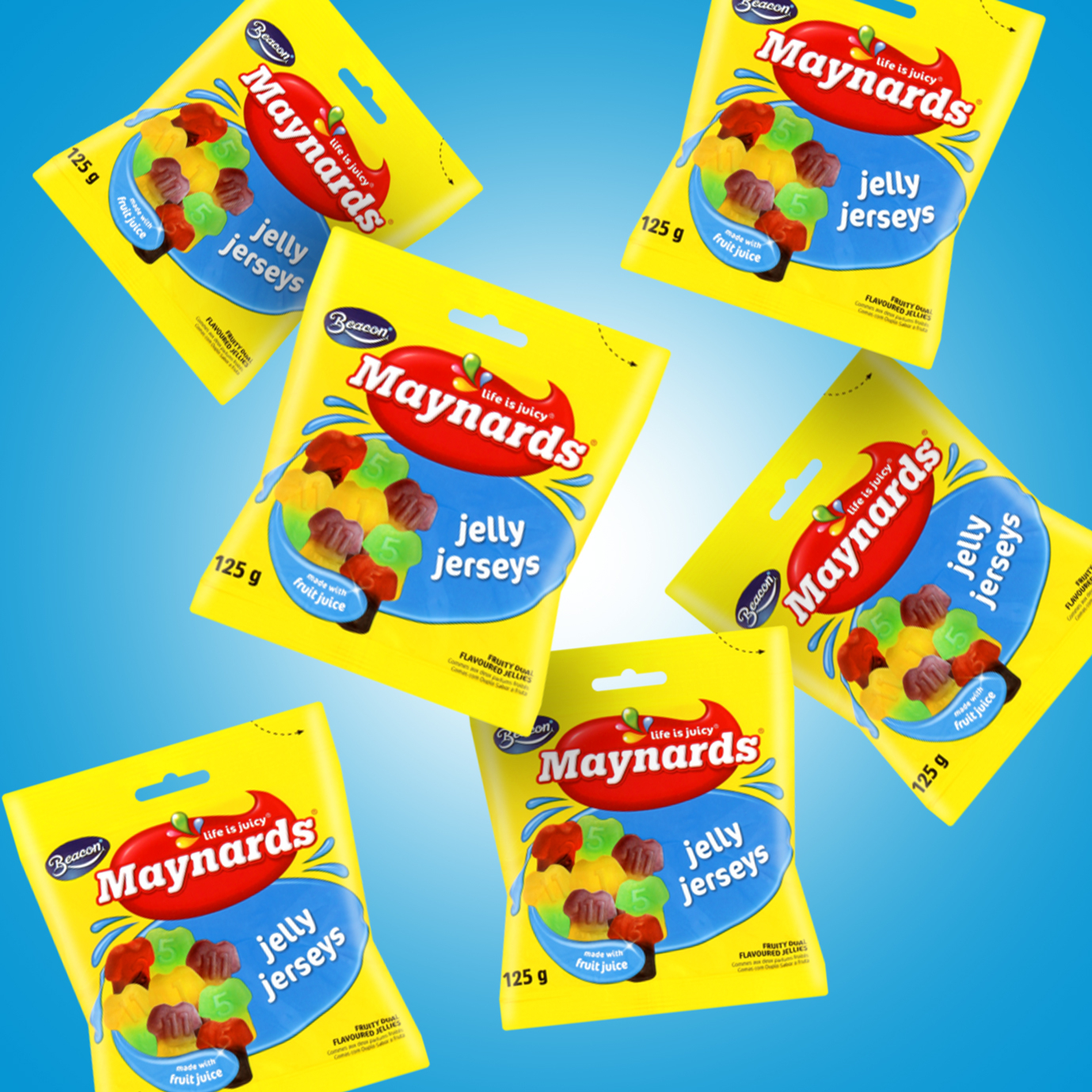 3x 100g Flavoured Jelly Jerseys