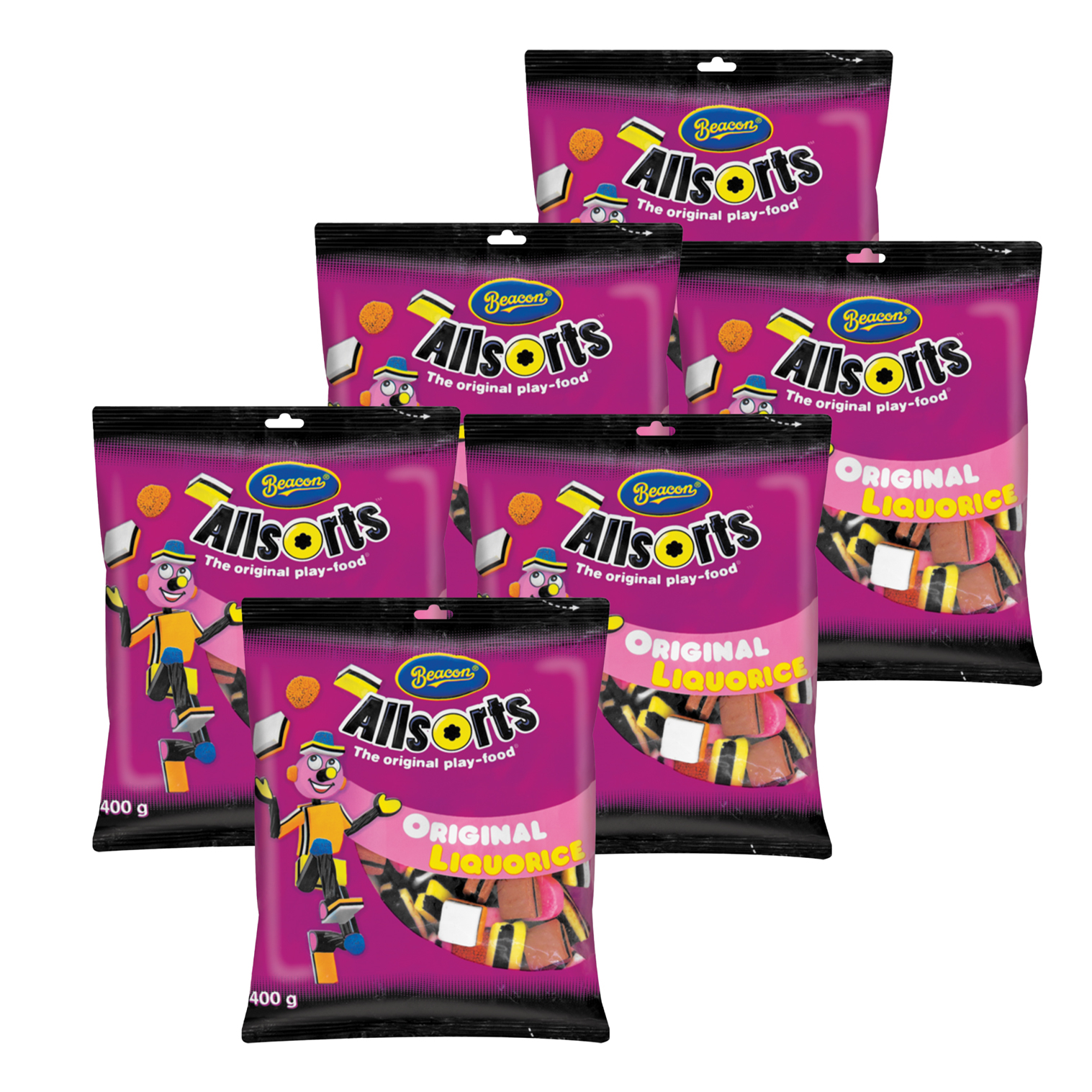 Beacon 6x Assorted Liquorice Allsorts OneDayOnly
