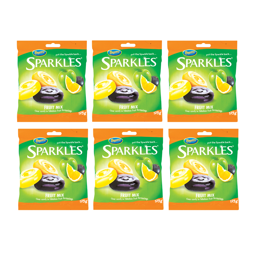 R10 off on Beacon 6x 125g Sparkles Sweets OneDayOnly