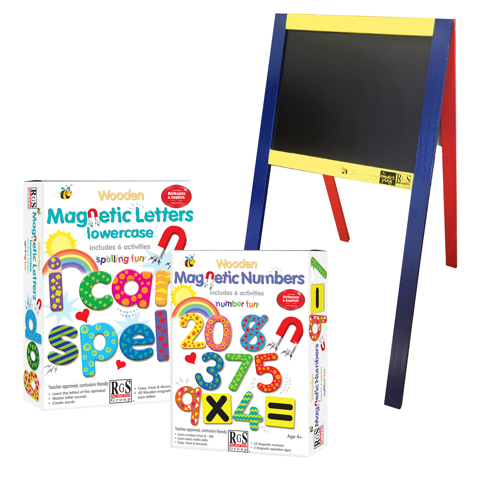 41% off on Easel with Magnetic Numbers & Letters | OneDayOnly