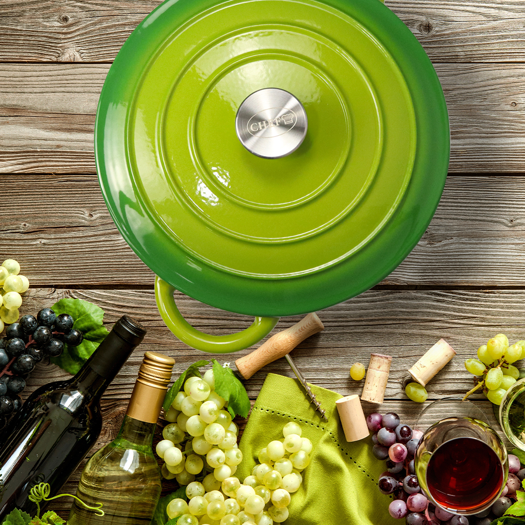 39 off on Chef 3.5L CastIron Casserole Dish OneDayOnly