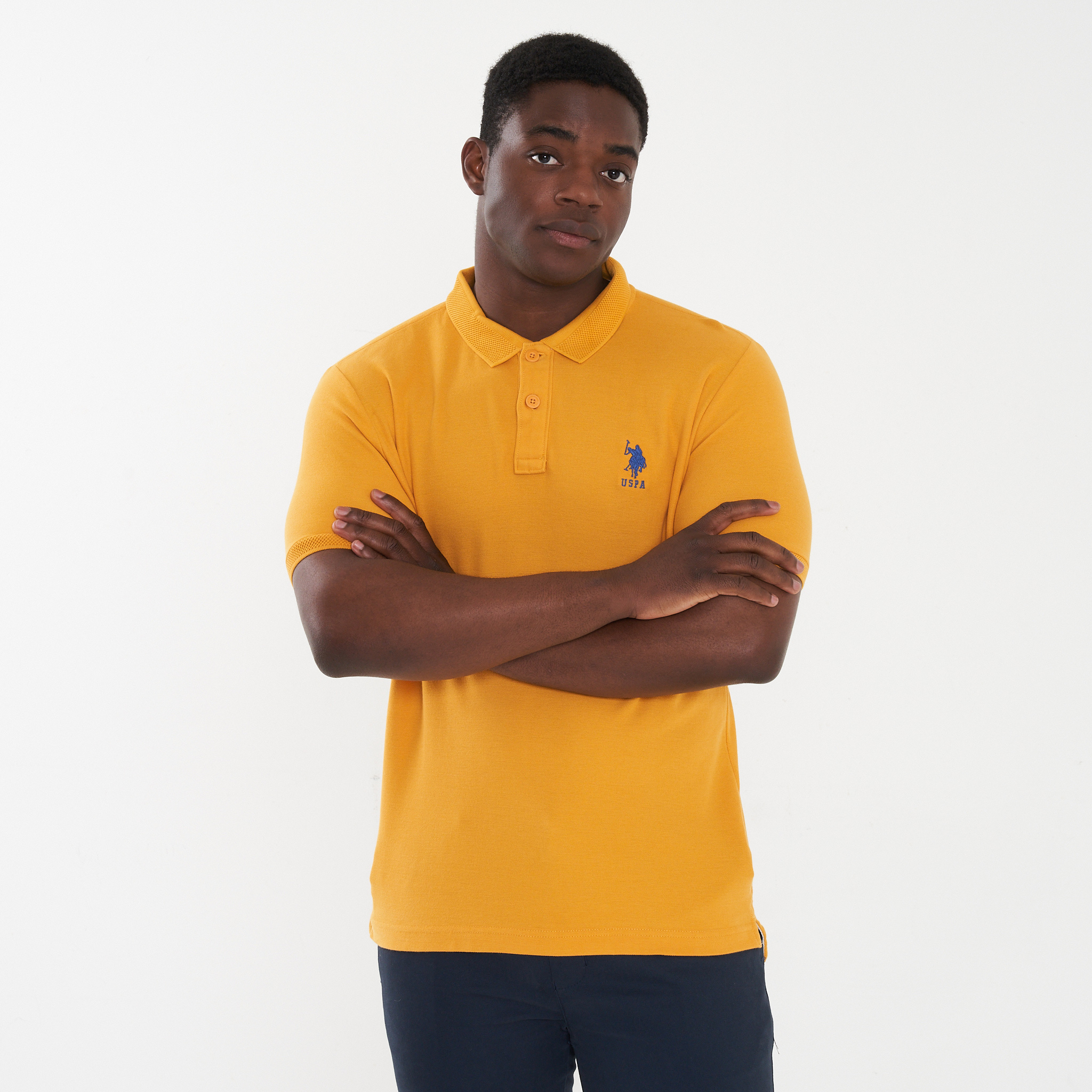 トップス Porter Classic - SUVIN GOLD POLO SHIRT 29% off on Men's Gold Short Sleeve Polo Shirt | OneDayOnly