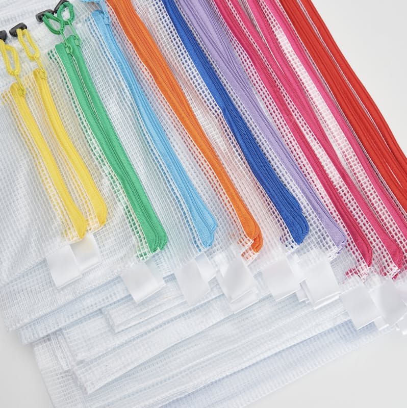 Maisonware 30-piece Waterproof Plastic Mesh Zipper Bags – uBuyaBox