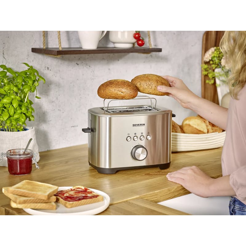 2-Slice Toaster with Bagel Function