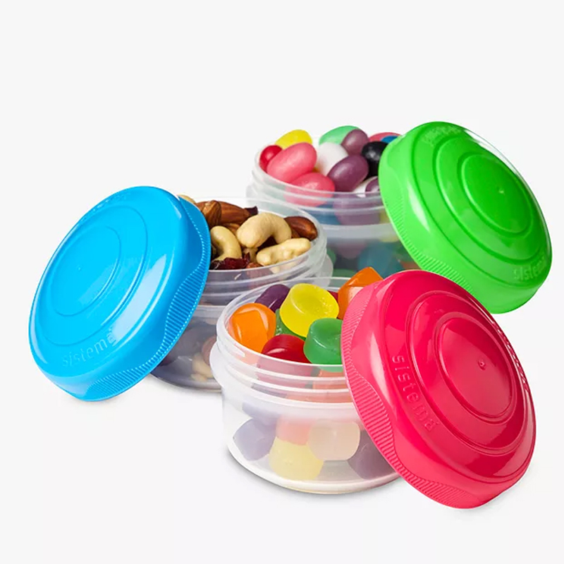 6x 130ml Mini Bites To Go Containers
