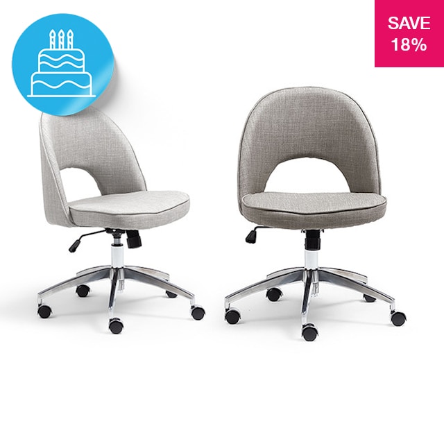 R400 off on Vida Plush Office Chair | OneDayOnly