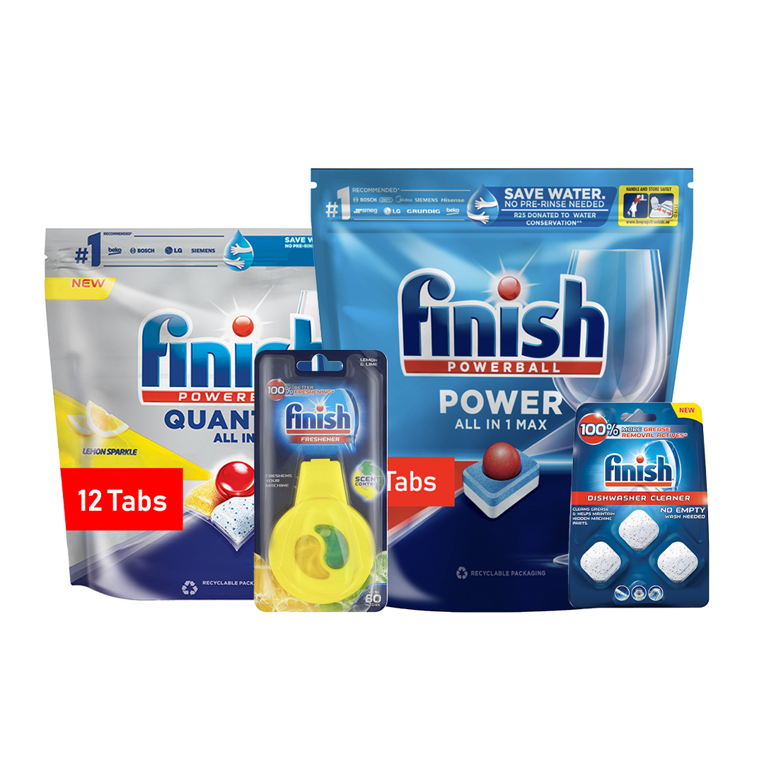 45 off on Finish 4Piece Dishwasher Bundle OneDayOnly