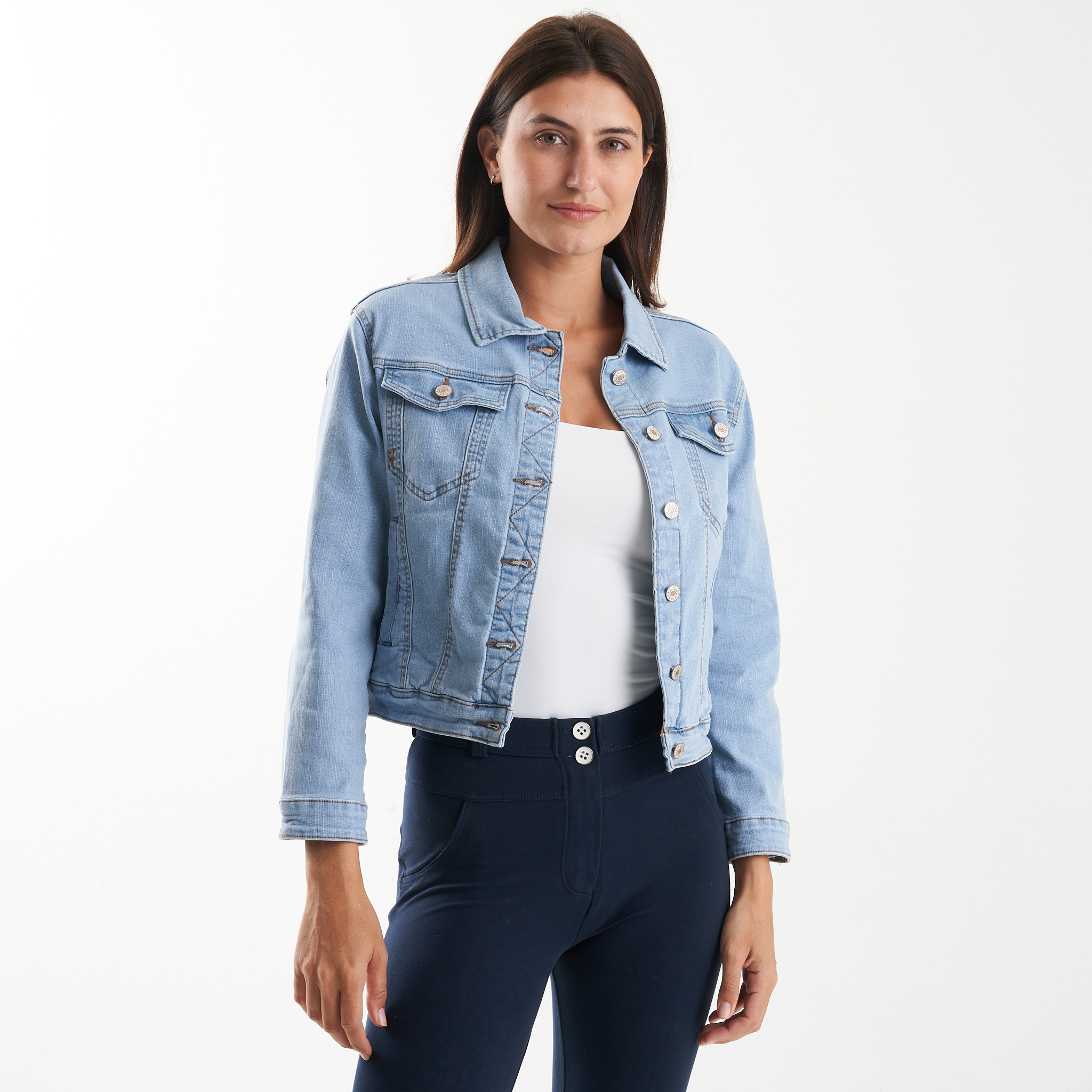 42% off on Julz Ladies Finley Denim Jacket | OneDayOnly