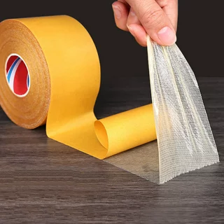 2x 10m Double-Sided Adhesive Gauze Carpet Tapes