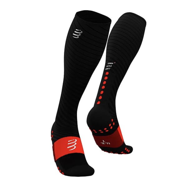 Compression Recovery Black Full Socks