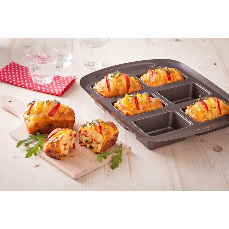 Plat Mini Pizza 9 Cavités Pyrex | Last Price Tunisie Plat Mini Pizza 9 Cavités Pyrex | Last Price Tunisie