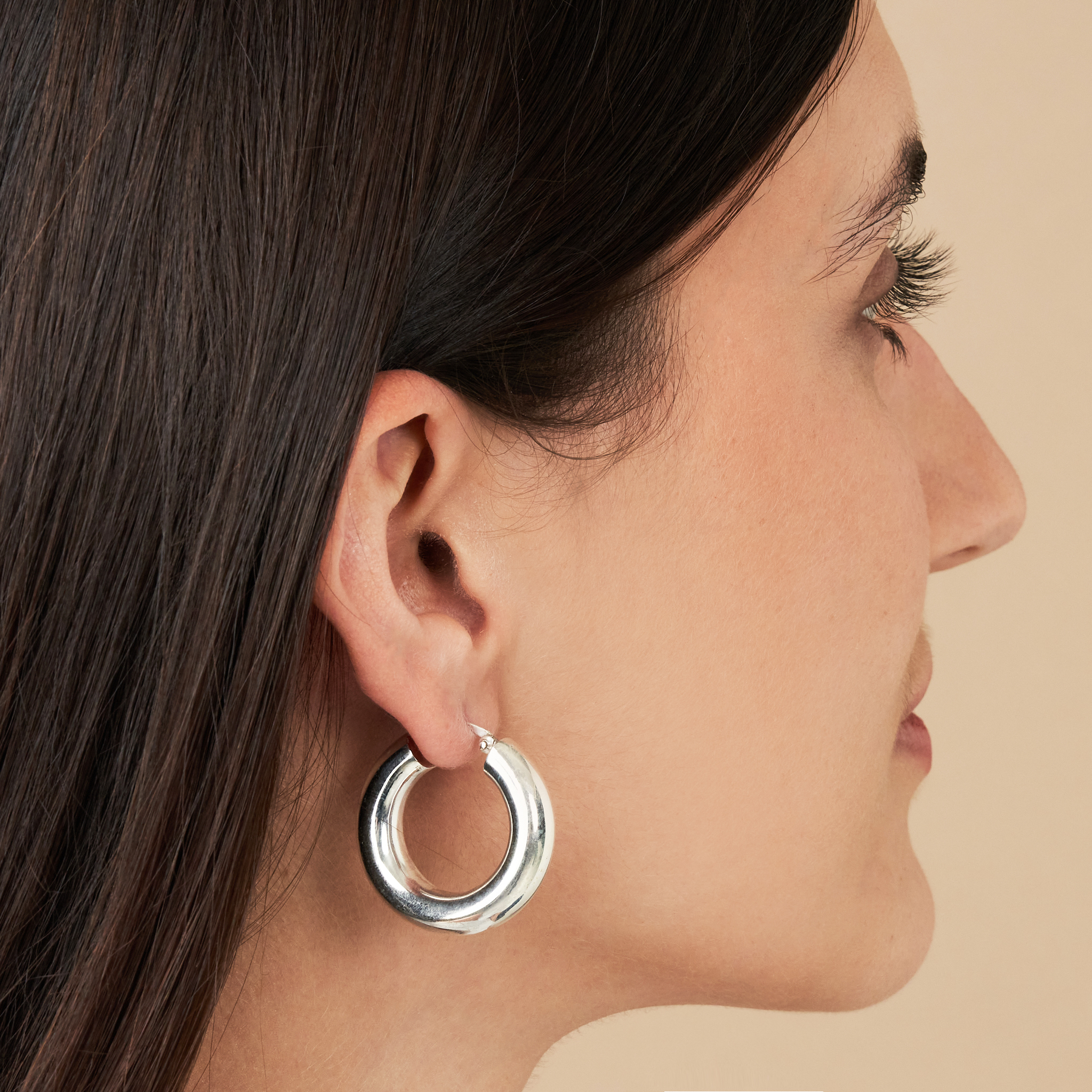 60% off on Sterling Silver Hoop Earrings | OneDayOnly