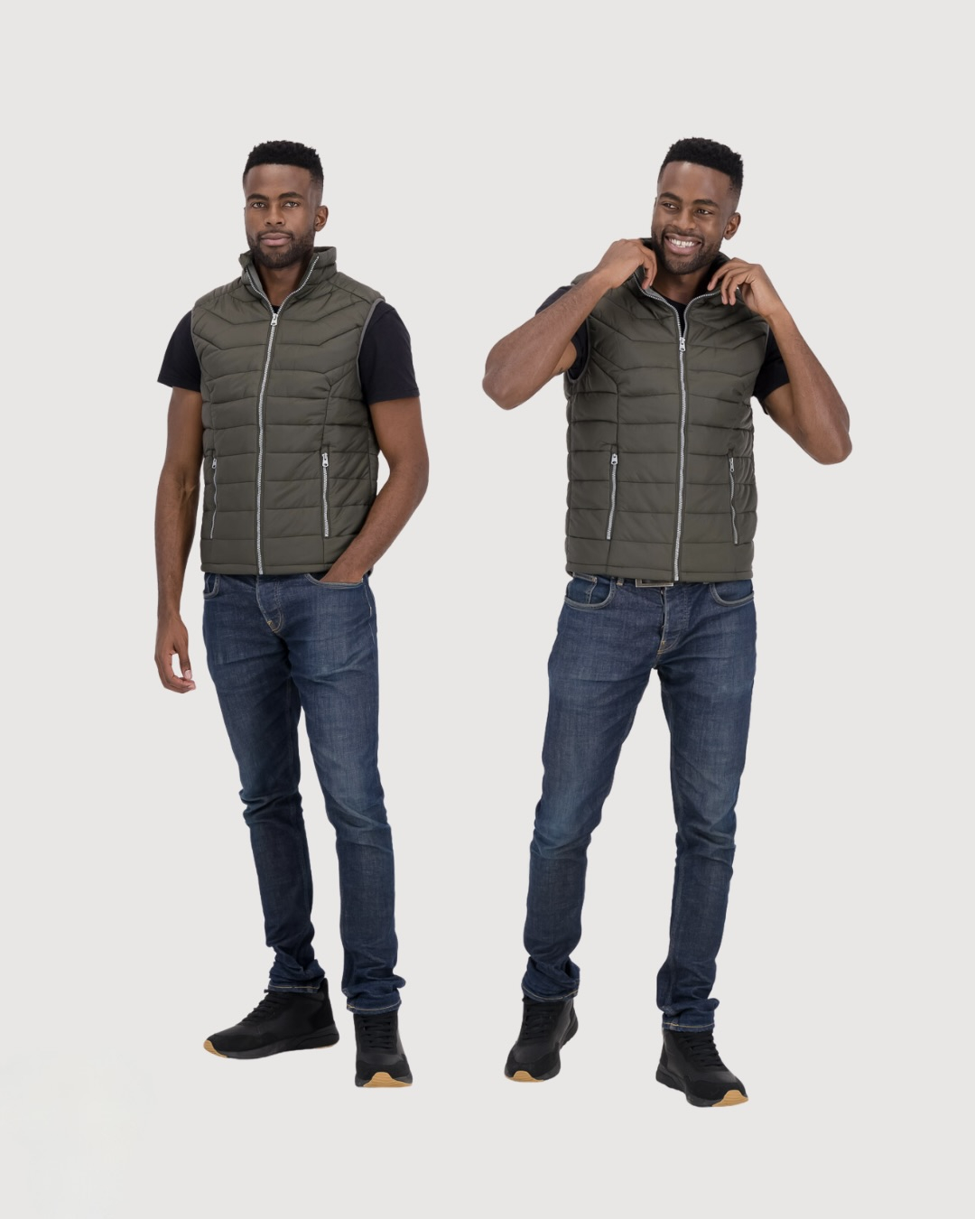 Buy online Men Solid Sleeveless Quilted Puffer Jacket from Jackets for Men  by U.s. Polo Assn. for ₹2809 at 35% off | 2024 Limeroad.com