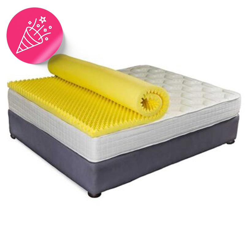 29 off on Convoluted Egg Box Mattress Topper OneDayOnly