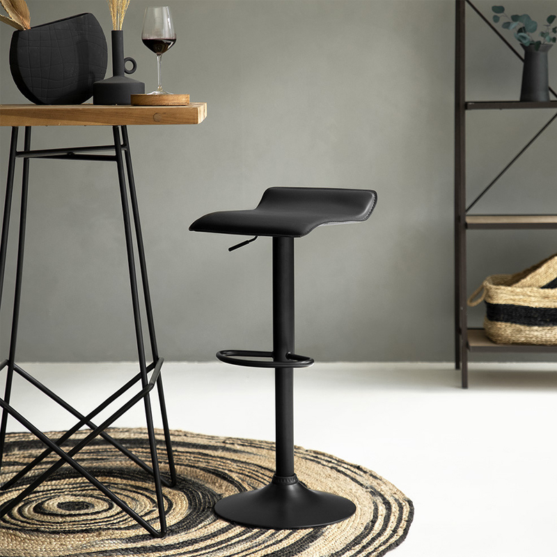 Black Bar Chair