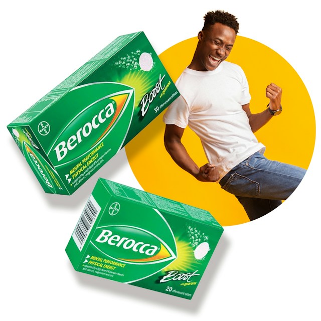 Berocca 2-Piece Boost Effervescent Tablets | OneDayOnly