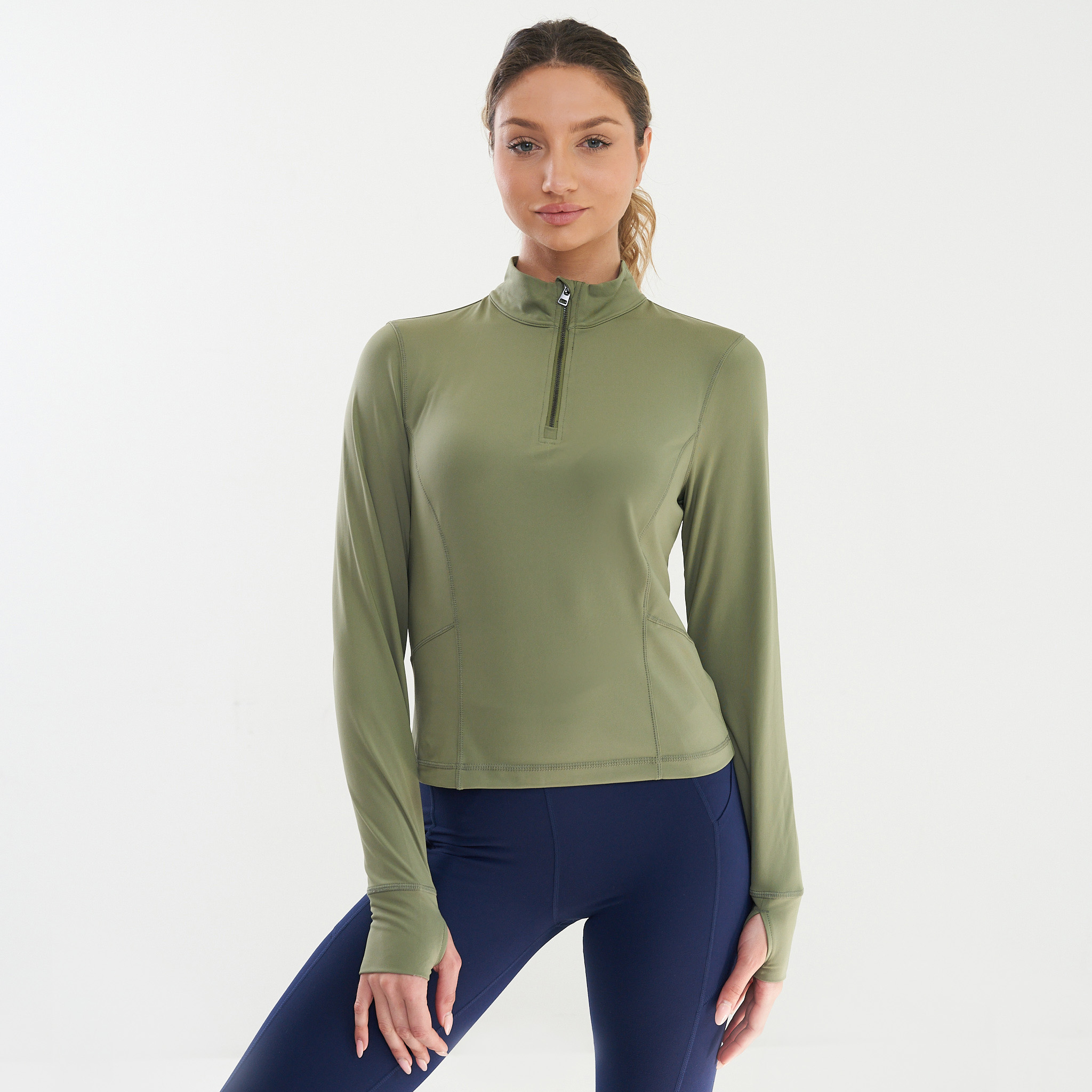 44% off on Ladies Quarter Zip Active Jacket