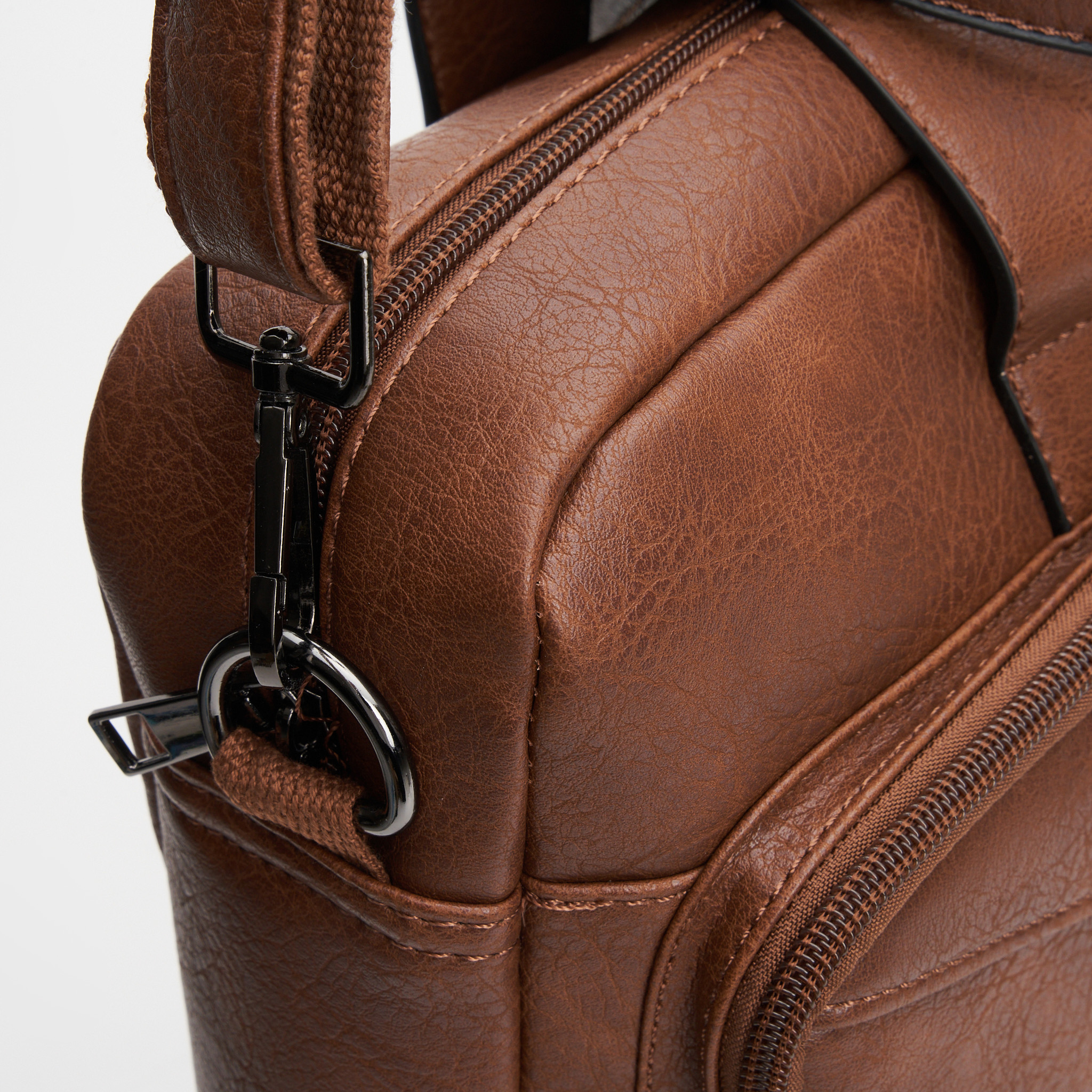 50% off on Camel Mountain Leather Laptop Bag | OneDayOnly