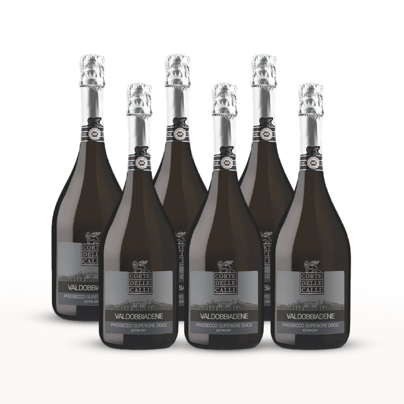 6x 750ml Prosecco Superiore DOCG Extra Dry