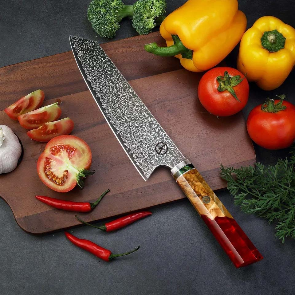 Premuim Stainless Steel Damascus Chef's Knife