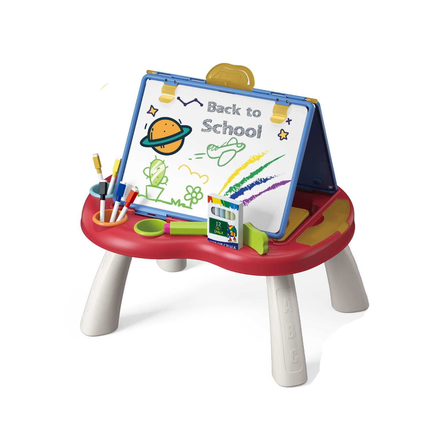 52-Piece Kids Drawing Board