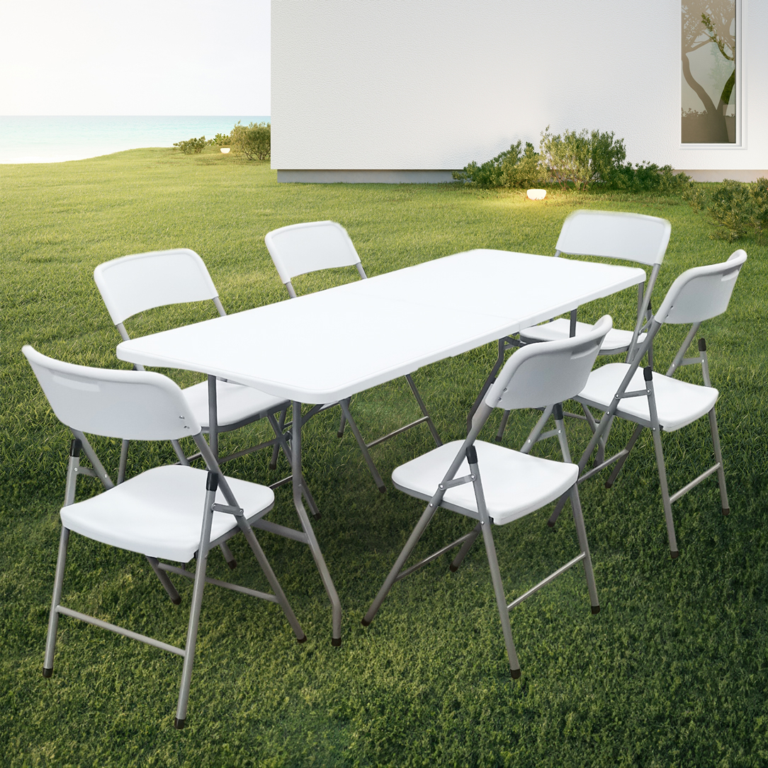 37% off on Foldable Table 6x Chairs OneDayOnly