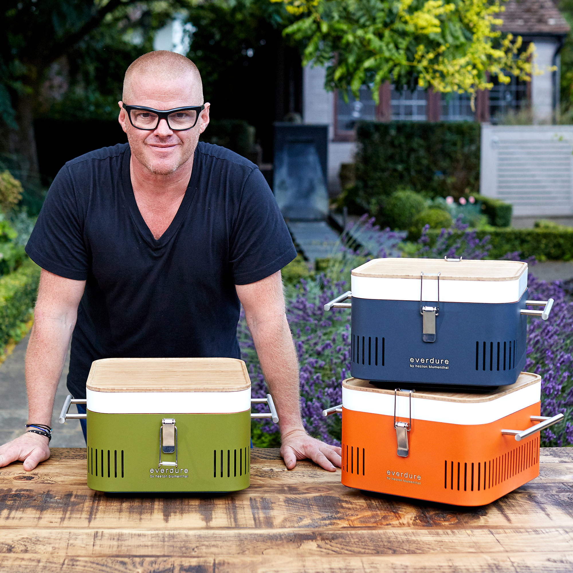 Cube Charcoal Bbq Everdure By Heston Blumenthal Cube Barbecue R600