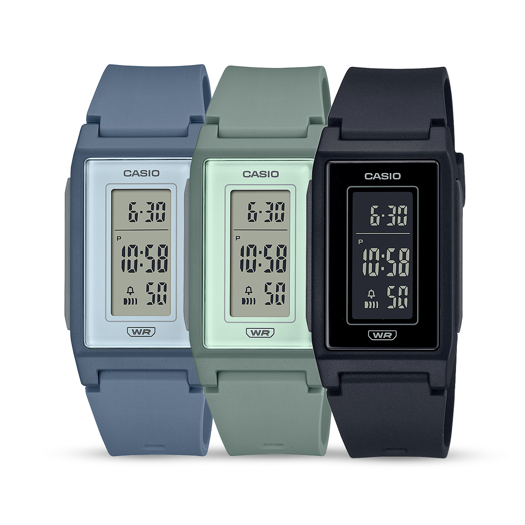 Ladies Retro Digital Matte Watch