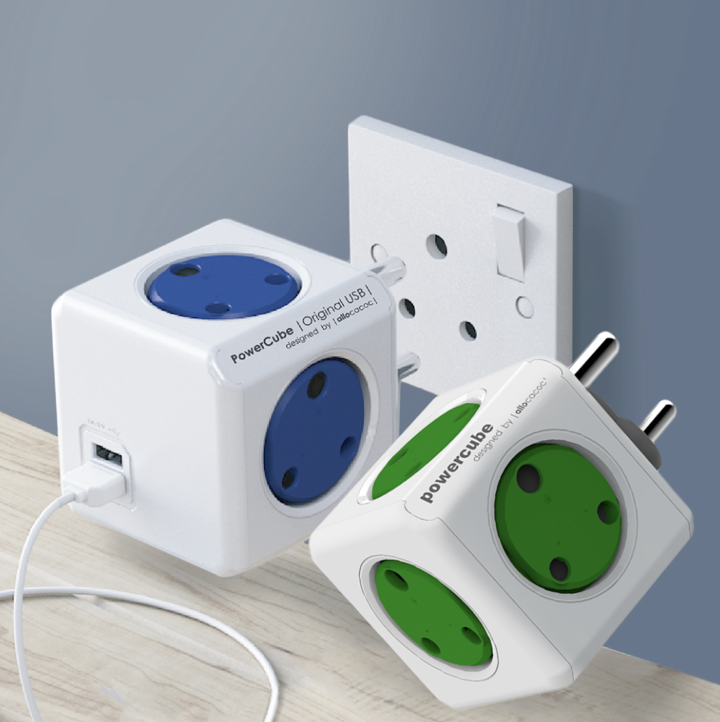 43% off on Allocacoc 2x PowerCube Multi-Plugs | OneDayOnly